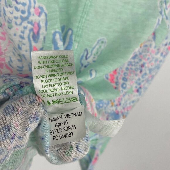 Lilly Pulitzer T Shirt Mikela Fansea - Picture 6 of 6
